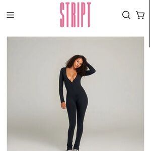 Cedes 2.0 Black Bodysuit